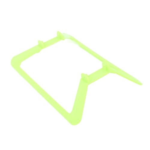 Brrnoo RC -Hubschrauberlande -Skid, Ersatzteile, Haltbares Kunststoffmaterial, Geeignet für FW450 V3, RC Helicopter Landing Skid (Leuchtendes Grün) von Brrnoo