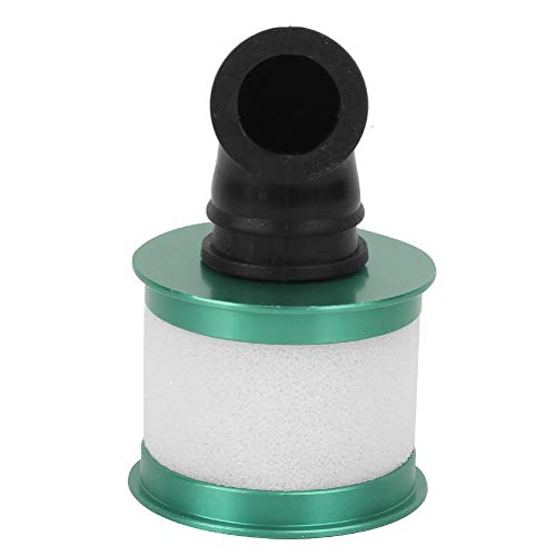 Brrnoo RC -Luftfilter, RC -Motorabdeckung Universal Teile 1/10 Luftfilterreiniger Aluminiumlegierung Luftfilter für HSP 94188 94122 Ölmotor -Fernbedienung Auto (Green) von Brrnoo