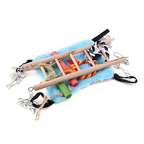 Brrnoo Vogelschwung, Vogelspielzeug für Papageien mit Metallcclips Kleines Tier Frettchen Papageien Ratte Vogelschwung Brrnoo Vogelschwung, Vogelspielzeug für Papageien mit Metallcclips Kleines Tier Frettchen Papageien Ratte Vogelschwung von Brrnoo