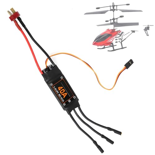 Bürstenloser ESC, RC ESC Bürbsterloser RC -Drohne Helikopter FPV -Teile Zubehör 40A Speed Controller Bürbster ESC RC Speed Controller für RC Hubschrauberflugzeug Flugzeug Bürstenloser ESC, RC ESC Bürbsterloser RC -Drohne Helikopter FPV -Teile Zubehör 40A Speed Controller Bürbster ESC RC Speed Controller für RC Hubschrauberflugzeug Flugzeug von Brrnoo