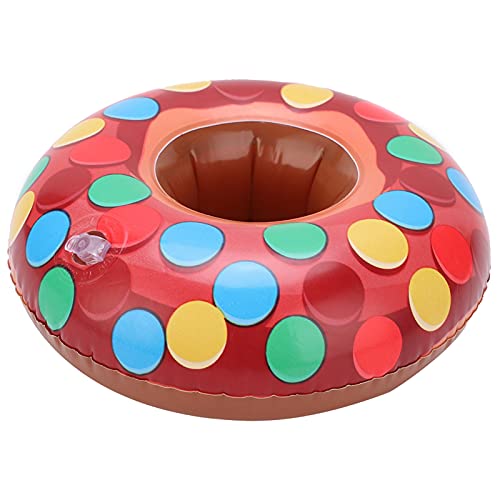 Pool Party Drinkhalter - Aufblasbarer Tassenhalter Schwimmt für Erwachsene und Kinder, perfekt für Strand und Badewanne, Pool Accessoire, Schwimmendes Drinkhalter, Tassenhalter für Pool von Brrnoo