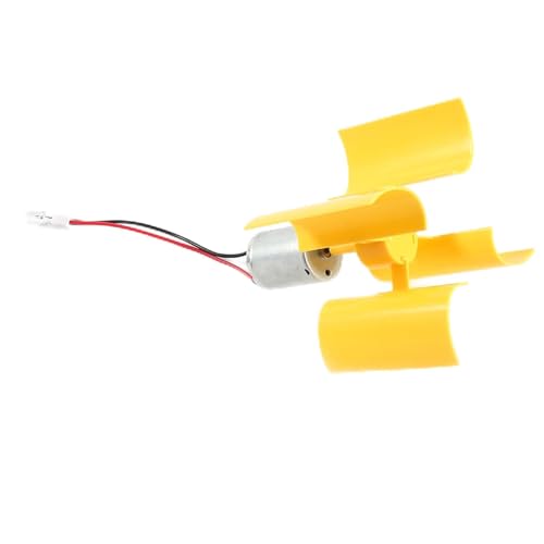 Kleine Motor-Vertikal-Windturbinenblätter Breeze-Stromgenerator, Demonstrator Brainycraft Stromerzeugungs-Wissenschaftsmodell mit Leichtem Wind für den Naturwissenschaftlichen von Brrnoo