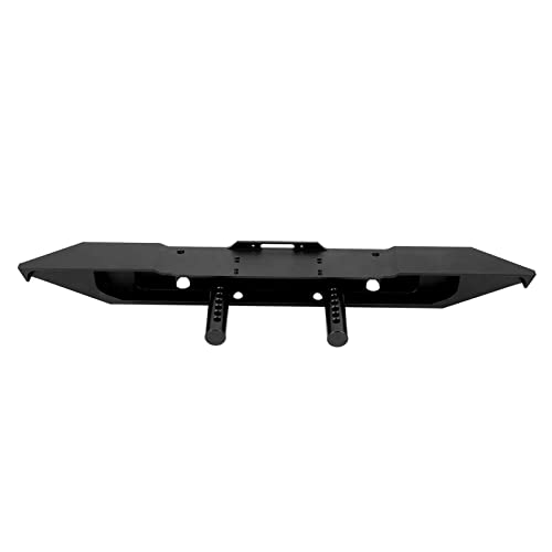 RC Car Front Stoßstangeplatte, Upgrade -Zubehör, Universal für, für Axiale SCX6 1/6, mit LED -Lichthalter -Loch (Black) von Brrnoo