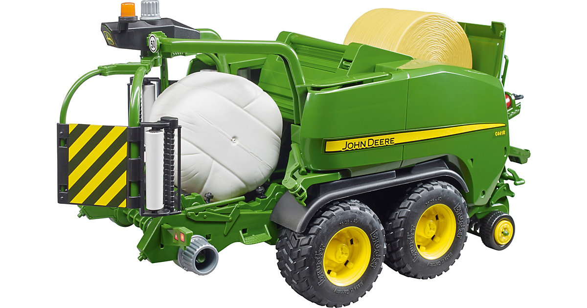 02032 John Deere Rundballen- Presswickelkombination C441R mehrfarbig 02032 John Deere Rundballen- Presswickelkombination C441R mehrfarbig von Bruder
