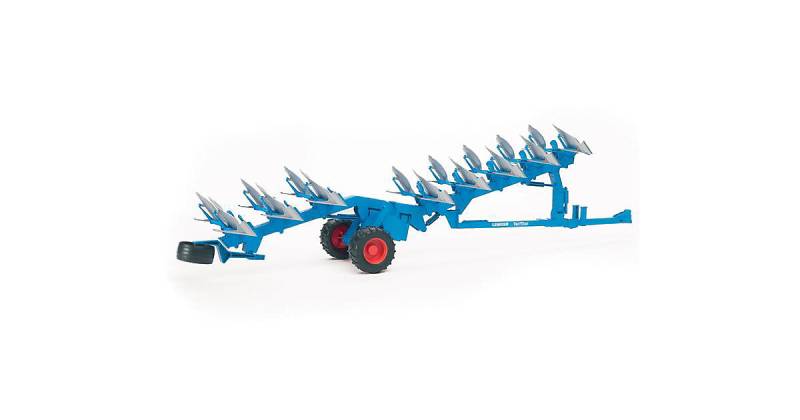 BRUDER 02250 Lemken Aufsattel-Drehpflug Vari-Titan, 1:16 von Bruder