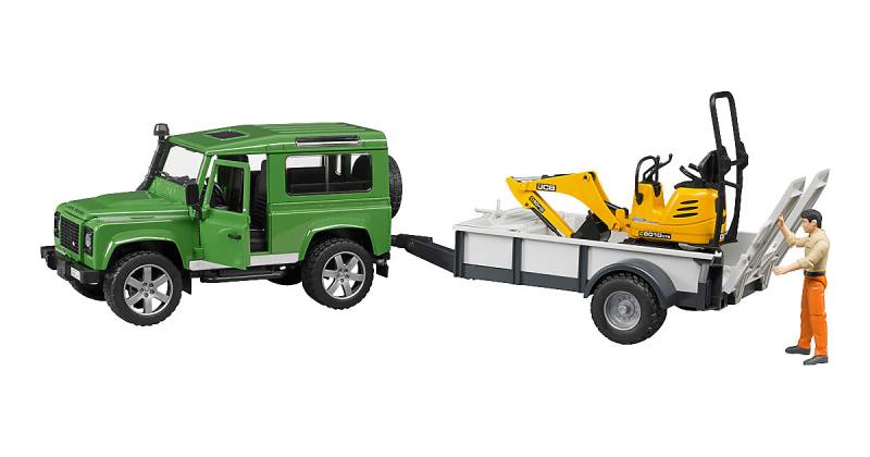 BRUDER 02593 Land Rover Defender von Bruder