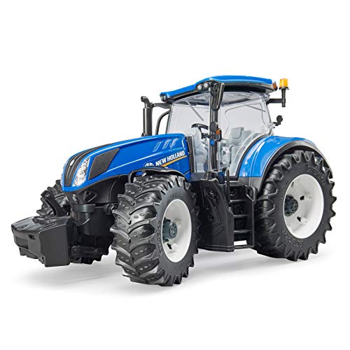 bruder 03120 - New Holland T7.315-1:16 Bauernhof Landwirtschaft Traktor Trecker Schlepper Bulldog bworld Spielzeug Fahrzeug von bruder