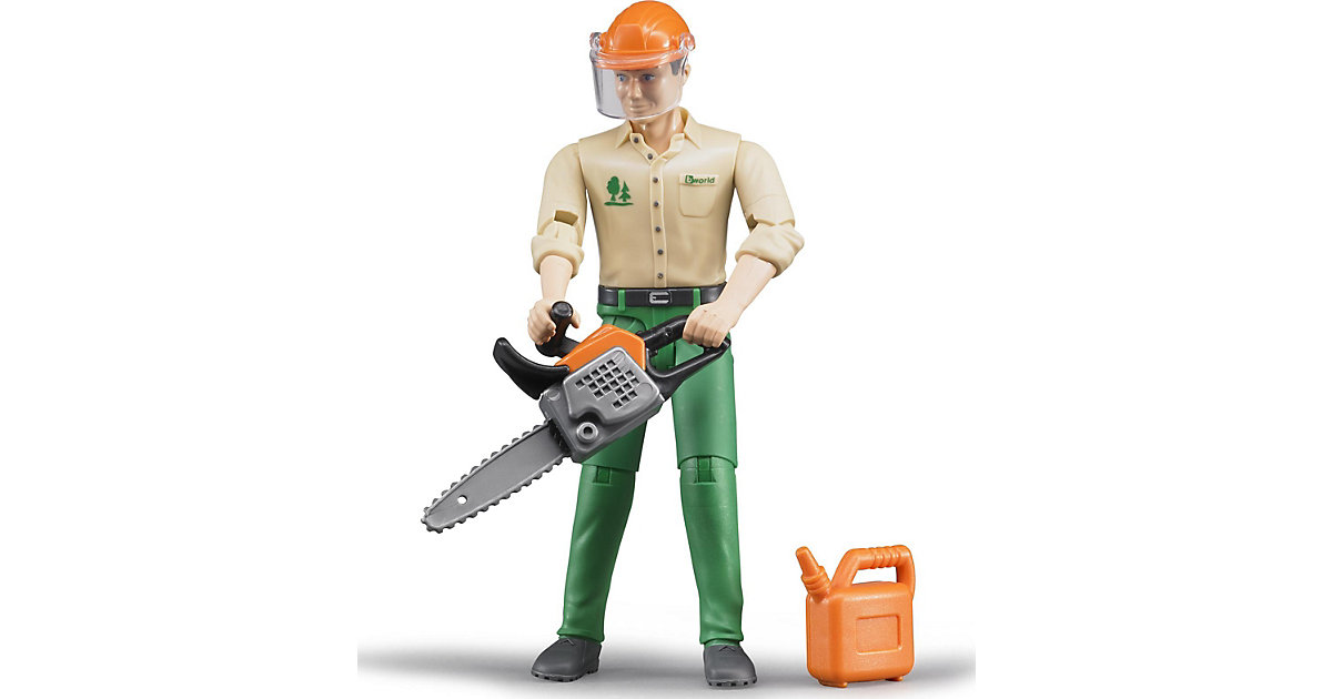 Bruder 60030 Profi-Serie bworld Forstarbeiter mit Zubehör 1:16 Bruder 60030 Profi-Serie bworld Forstarbeiter mit Zubehör 1:16 von Bruder