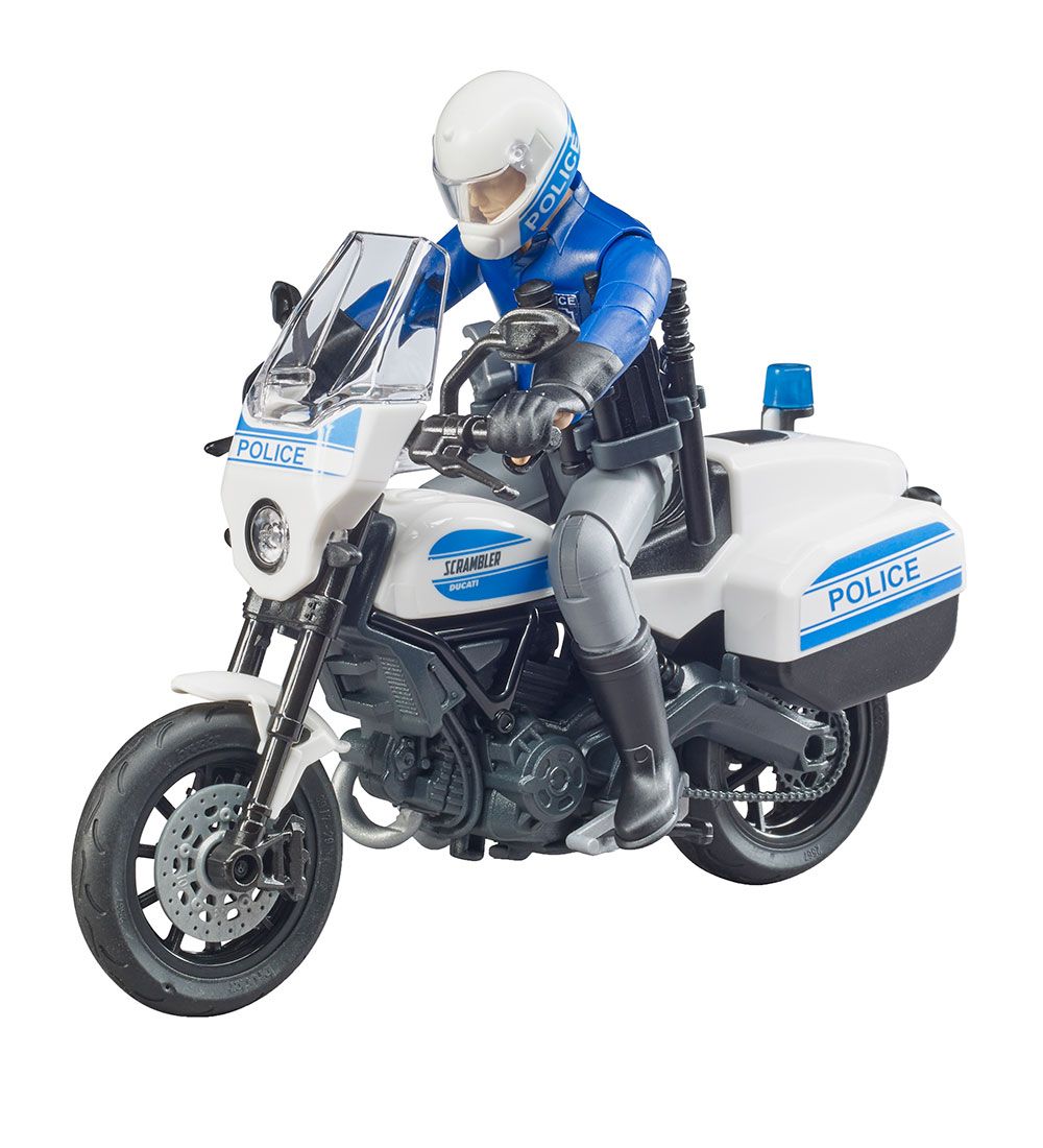 Bruder Abbildung m. Ducati Scrambler Polizeimotor... - bworld - - Bruder - One Size - Spielzeugfiguren Bruder Abbildung m. Ducati Scrambler Polizeimotor... - bworld - - Bruder - One Size - Spielzeugfiguren von Bruder