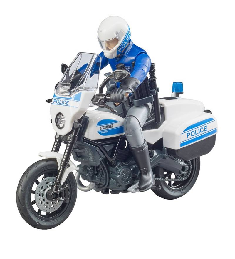 Bruder Abbildung m. Ducati Scrambler Polizeimotor... - bworld - - Bruder - One Size - Spielzeugfiguren Bruder Abbildung m. Ducati Scrambler Polizeimotor... - bworld - - Bruder - One Size - Spielzeugfiguren von Bruder