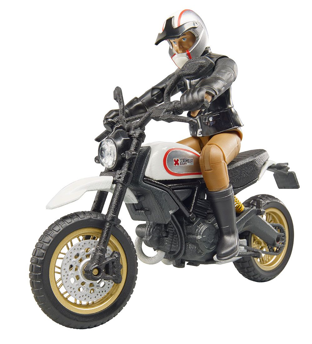 Bruder Abbildung m. Scrambler Ducati Desert Schlitten - bworld - - Bruder - One Size - Spielzeugfiguren Bruder Abbildung m. Scrambler Ducati Desert Schlitten - bworld - - Bruder - One Size - Spielzeugfiguren von Bruder