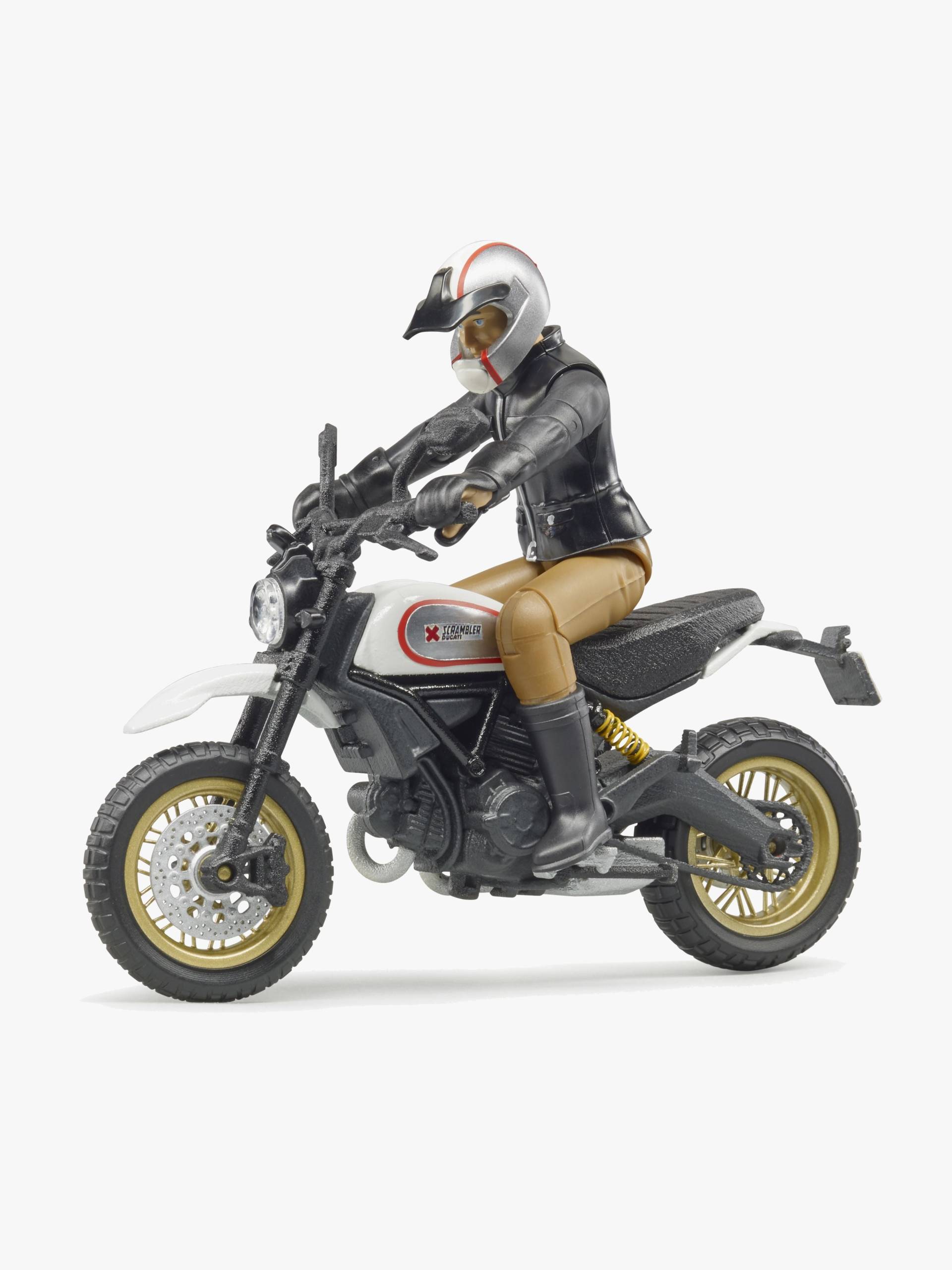 Bruder Ducati Scrambler Desert Sled Mit Fahrer Bruder Ducati Scrambler Desert Sled Mit Fahrer von Bruder