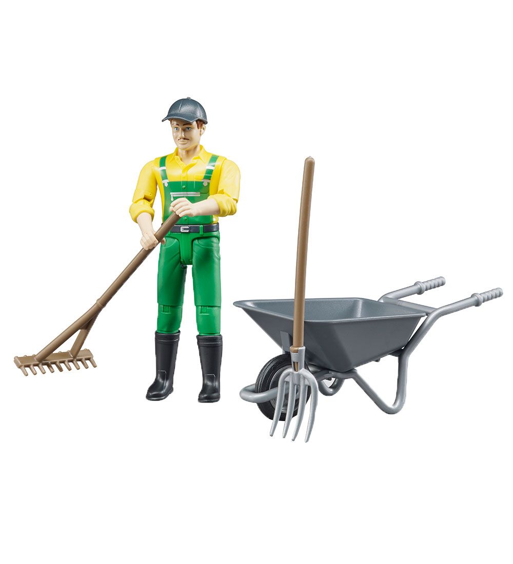 Bruder Figur - bworld - Bauer m. Zubehör - 62610 - Bruder - One Size - Spielzeugfiguren Bruder Figur - bworld - Bauer m. Zubehör - 62610 - Bruder - One Size - Spielzeugfiguren von Bruder