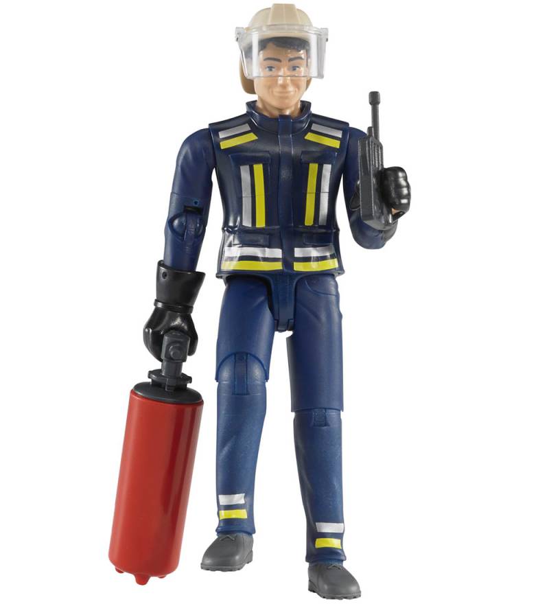 Bruder Figur - bworld - Feuerwehrmann m. Zubehör - 60100 - Bruder - One Size - Spielzeugfiguren Bruder Figur - bworld - Feuerwehrmann m. Zubehör - 60100 - Bruder - One Size - Spielzeugfiguren von Bruder