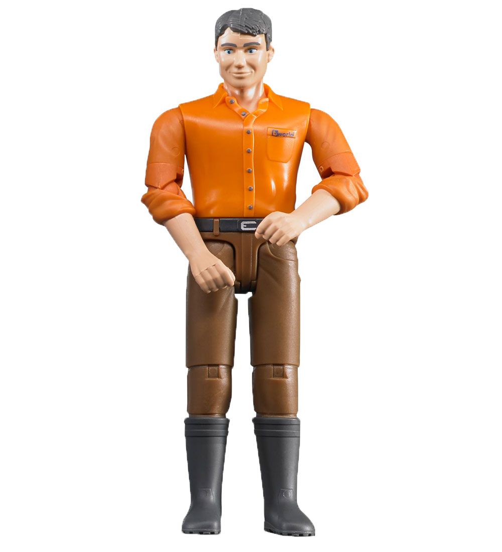 Bruder Figur - bworld - Mann m. Braun Hosen - 60007 - Bruder - One Size - Spielzeugfiguren Bruder Figur - bworld - Mann m. Braun Hosen - 60007 - Bruder - One Size - Spielzeugfiguren von Bruder