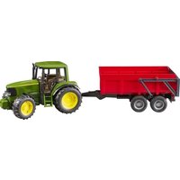 Bruder - John Deere 6920 mit Wannenkippanhänger, rot Bruder - John Deere 6920 mit Wannenkippanhänger, rot von Bruder