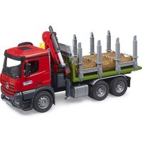 Bruder - MB Arocs Holztransport-LKW mit Ladekran, Greifer plus 3 Baumstämme Bruder - MB Arocs Holztransport-LKW mit Ladekran, Greifer plus 3 Baumstämme von Bruder