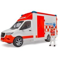 Bruder - MB Sprinter Ambulanz mit Fahrer und Light + Sound Modul Bruder - MB Sprinter Ambulanz mit Fahrer und Light + Sound Modul von Bruder