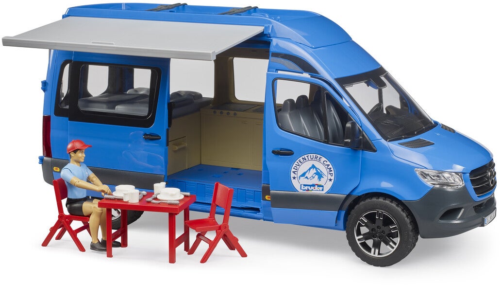 Bruder MB Sprinter Camper mit Zubehörteile Bruder MB Sprinter Camper mit Zubehörteile von Bruder