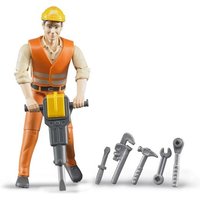 Bruder Profi-Serie bworld Bauarbeiter mit Zubehör Bruder Profi-Serie bworld Bauarbeiter mit Zubehör von Bruder