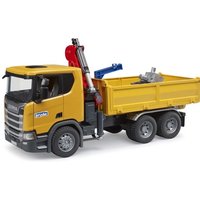 Bruder - Scania Super 560R Baustellen- LKW Kran und 2 Paletten von Bruder