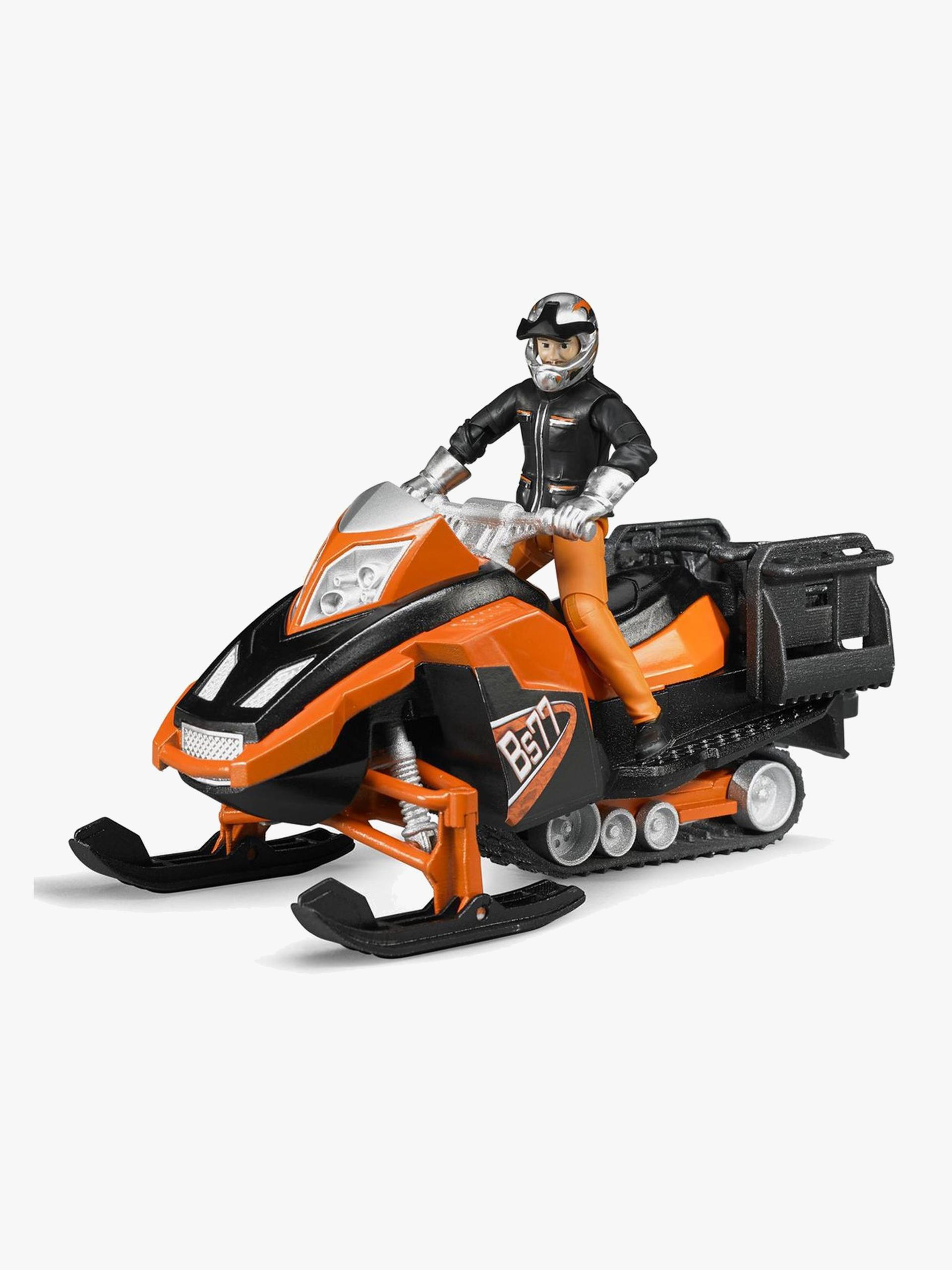 Bruder Snowmobil Mit Fahrer Und Zubehör Bruder Snowmobil Mit Fahrer Und Zubehör von Bruder