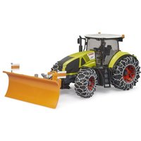 bruder Traktor Claas Axion 950 mit Schneeketten und Räumschild 46cm bruder Traktor Claas Axion 950 mit Schneeketten und Räumschild 46cm von Bruder