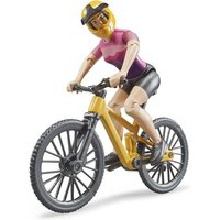 Bruder bworld Figur Radfahrerin und Mountainbike 1:16 Bruder bworld Figur Radfahrerin und Mountainbike 1:16 von Bruder