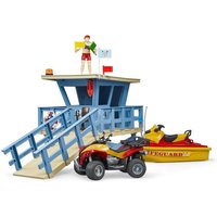 Bruder - bworld Life Guard Station mit Quad und Personal Water Craft von Bruder
