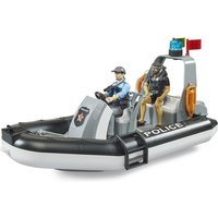 Bruder - bworld Polizei Schlauchboot mit Rundumleuchte, 2 Figuren und Zubehör Bruder - bworld Polizei Schlauchboot mit Rundumleuchte, 2 Figuren und Zubehör von Bruder