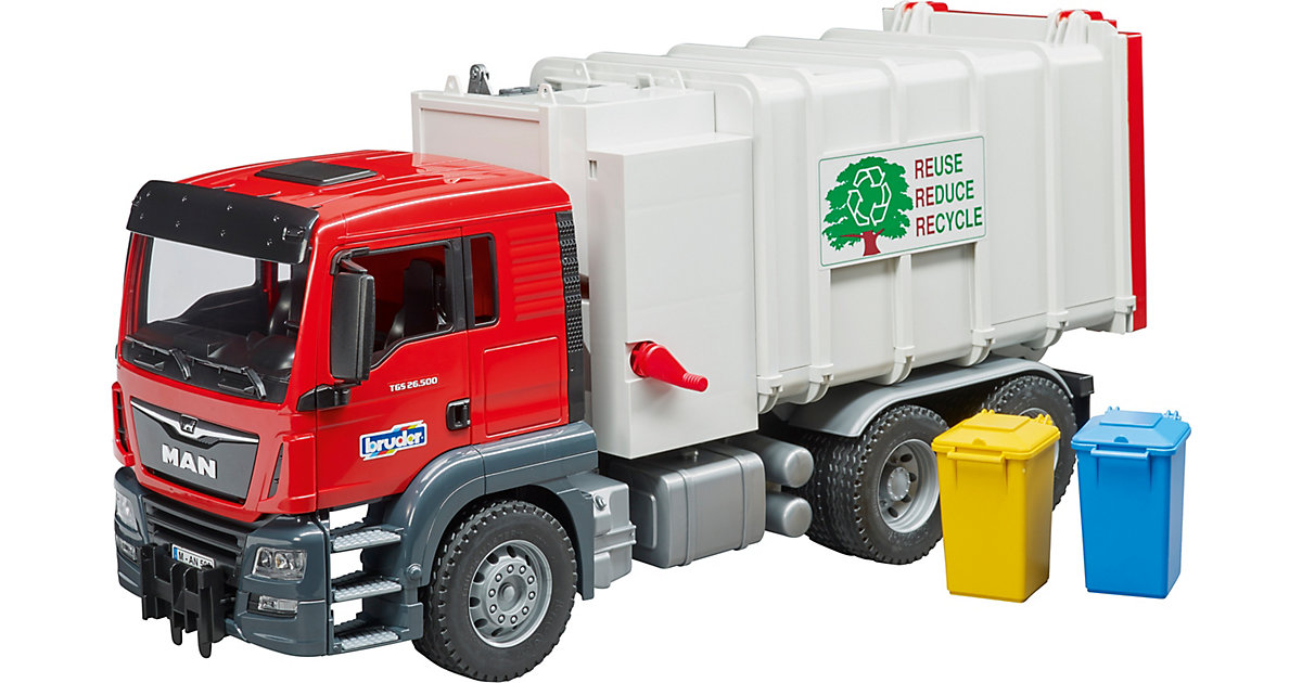 MAN TGS Seitenlader Müll-LKW MAN TGS Seitenlader Müll-LKW von Bruder