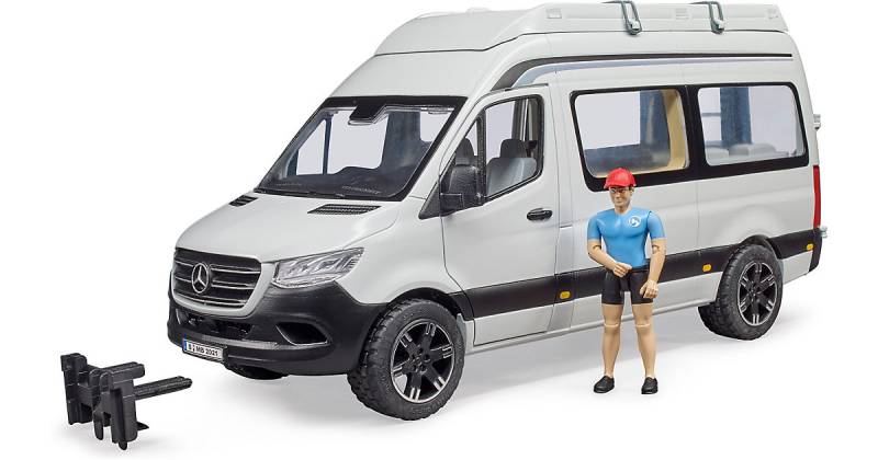 MB Sprinter Camper mit Fahrer bunt von Bruder