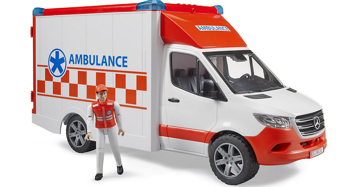 Mercedes Benz Sprinter Ambulanz mit Fahrer, Licht und Sound Mercedes Benz Sprinter Ambulanz mit Fahrer, Licht und Sound von Bruder