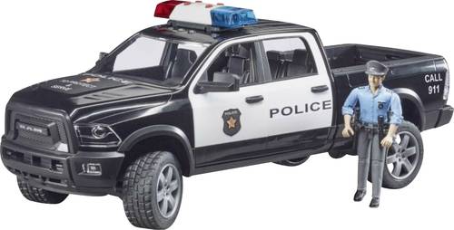 Bruder Einsatzfahrzeug Modell Dodge RAM 2500 Polizei Fertigmodell PKW Modell von Bruder