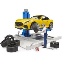 bruder PKW Service Center mit Roadster 40,5cm von Bruder