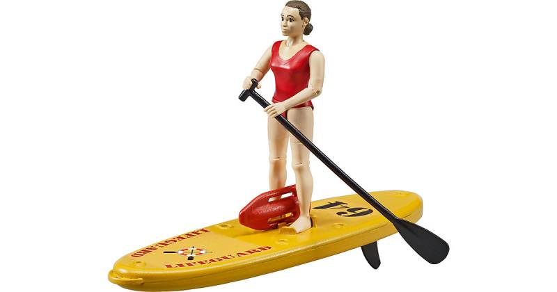 bworld Set Life Guard mit stand Up Paddle bunt von Bruder