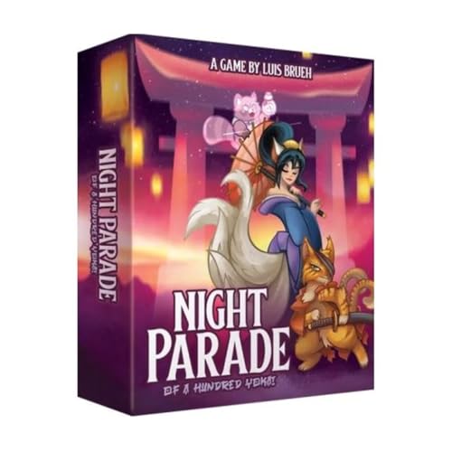 Night Parade of a Hundred Yokai – Asymmetric Strategy Board Game – Mythical Japan – 1–4 Players | 30–45 Min | Age 14+ – English von Brueh Games Inc.