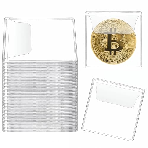 50 Stück Münzhüllen 5,5cm Einzelne Münzen Hüllen Transparente PVC Kunststoff Tasche Münzhüllenhalter Antioxidations für Münzen Sammlungen Schmuck Ausstellungen 50 Stück Münzhüllen 5,5cm Einzelne Münzen Hüllen Transparente PVC Kunststoff Tasche Münzhüllenhalter Antioxidations für Münzen Sammlungen Schmuck Ausstellungen von Bruislard