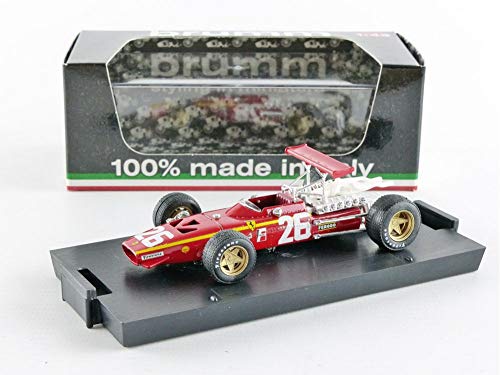 Brumm – R171 – Miniatur-Fahrzeug – Modell im Maßstab – Ferrari 312 F1 – Winner French Gp 1968 – Maßstab 1:43 von Brumm