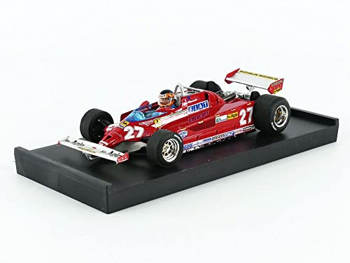 FERRARI 126 CK GILLES VILLENEUVE 1981 N.27 ITALY GP 1:43 von Brumm