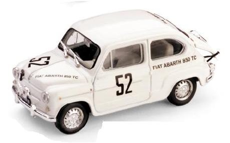 Fiat Abarth 850 N.52 Winner 500 Km Nurburgring 1962 E.FURTMAYR 1:43 Brumm Auto Wettbewerb Modell die Cast von Brumm