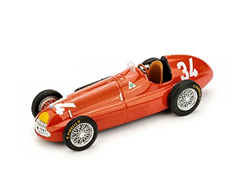 Scale Modell KOMPATIBEL MIT ALFA Romeo J.M.Fangio 1950 N.34 World Champion UPD 1:43 BRUMM BM0036 von Brumm