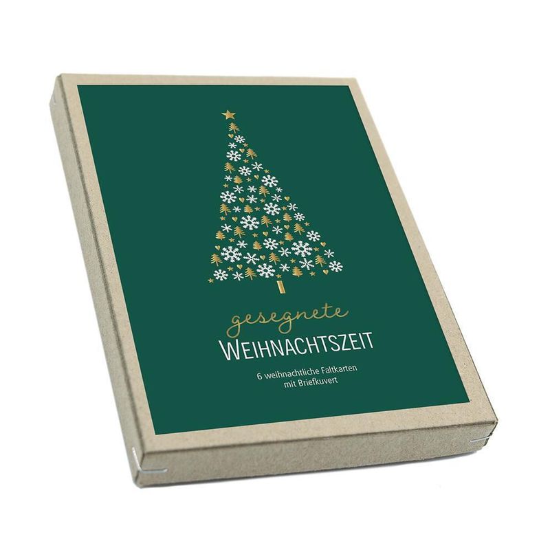 Kartenbox Weihnachten - gesegnete Weihnachtszeit von Brunnen-Verlag, Gießen