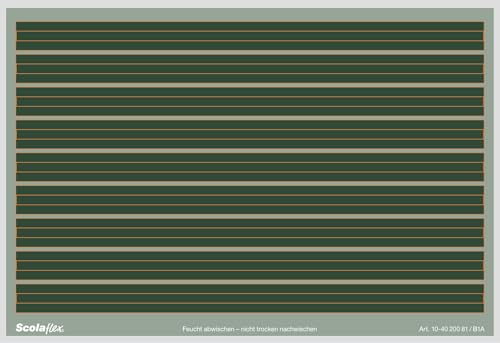 BRUNNEN 1026366004 10X Scolaflex Tafel B1A von BRUNNEN