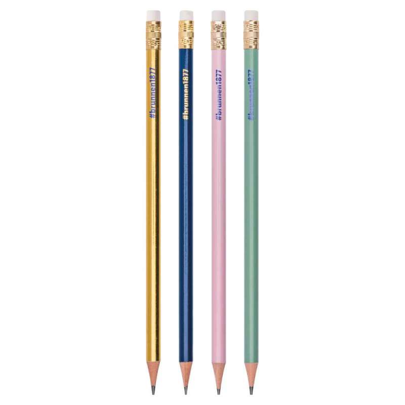BRUNNEN Bleistift mit Radiergummi, Brunnen Designs Harmony-Radiergummi BRUNNEN Bleistift mit Radiergummi, Brunnen Designs Harmony-Radiergummi von Brunnen