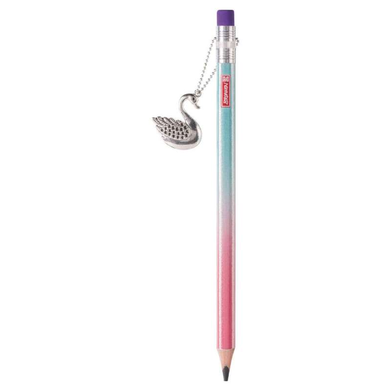 BRUNNEN Bleistift mit Radiergummi, Brunnen Designs Unicorn Princess-Radiergummi BRUNNEN Bleistift mit Radiergummi, Brunnen Designs Unicorn Princess-Radiergummi von Brunnen