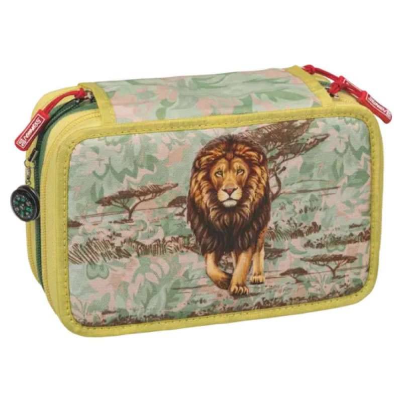 BRUNNEN FedermÃ¤ppchen 3-Zip, Brunnen Designs Lšwe-FedermÃ¤ppchen von Brunnen