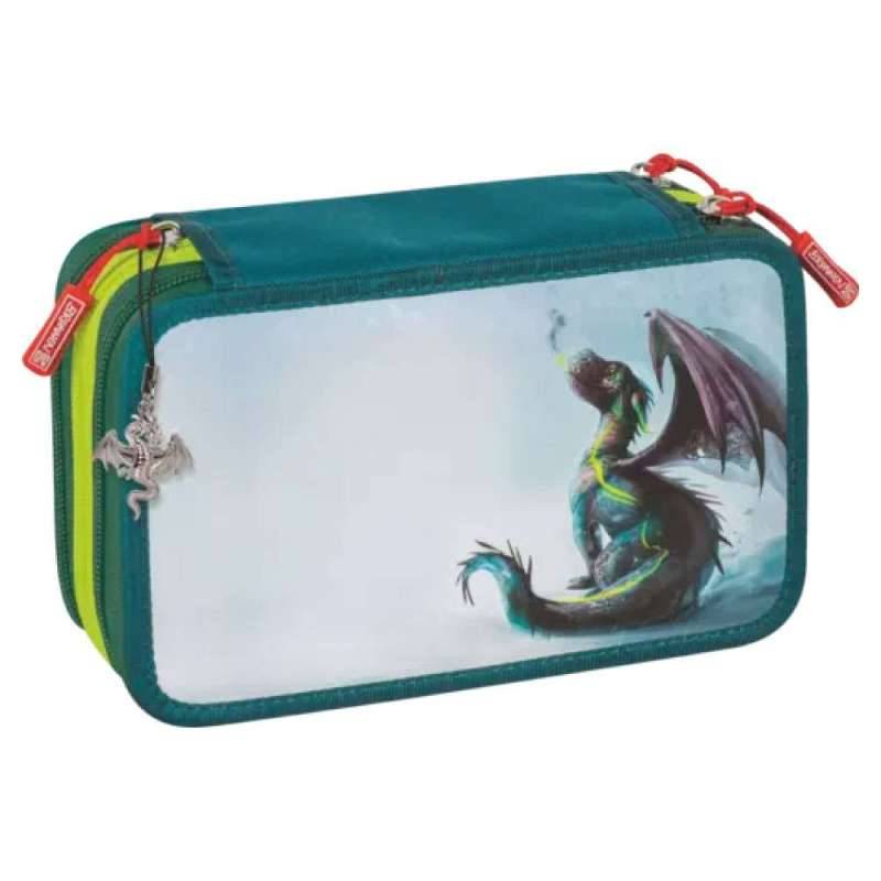 BRUNNEN Federmäppchen 3-Zip, Brunnen Designs Drago-Federmäppchen von Brunnen