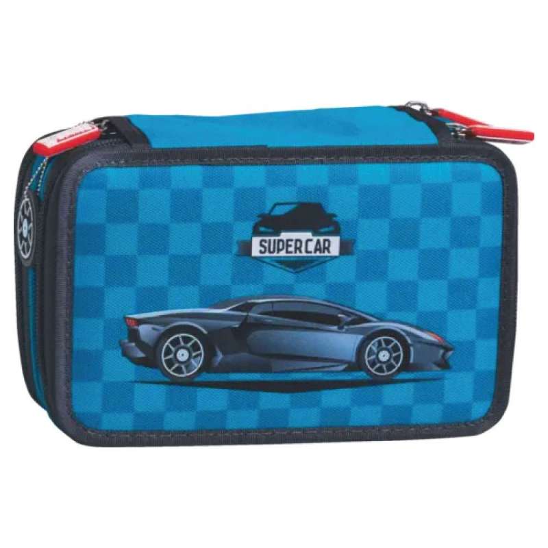 BRUNNEN Federmäppchen 3-Zip, Brunnen Designs Supercar-Federmäppchen BRUNNEN Federmäppchen 3-Zip, Brunnen Designs Supercar-Federmäppchen von Brunnen