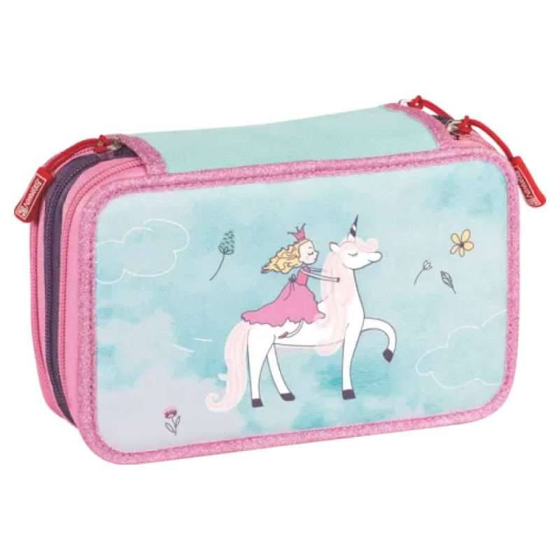 BRUNNEN Federmäppchen 3-Zip, Brunnen Designs Unicorn-Federmäppchen von Brunnen